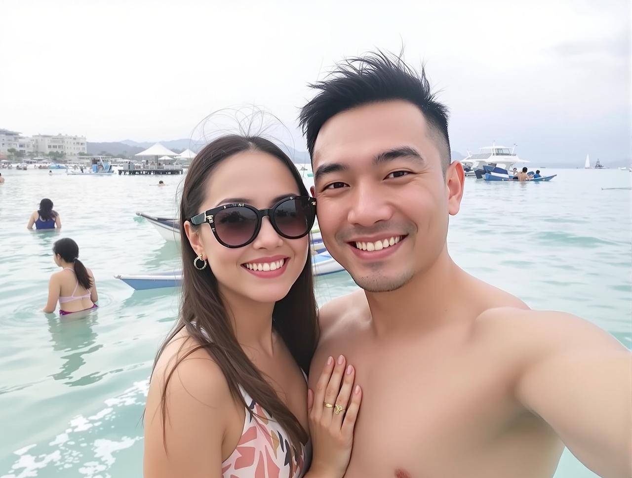 51短视频独家：顶流CP被拍同游三亚，亲密互动画面曝光